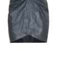 THE RHO SKIRT LEATHER GREEN