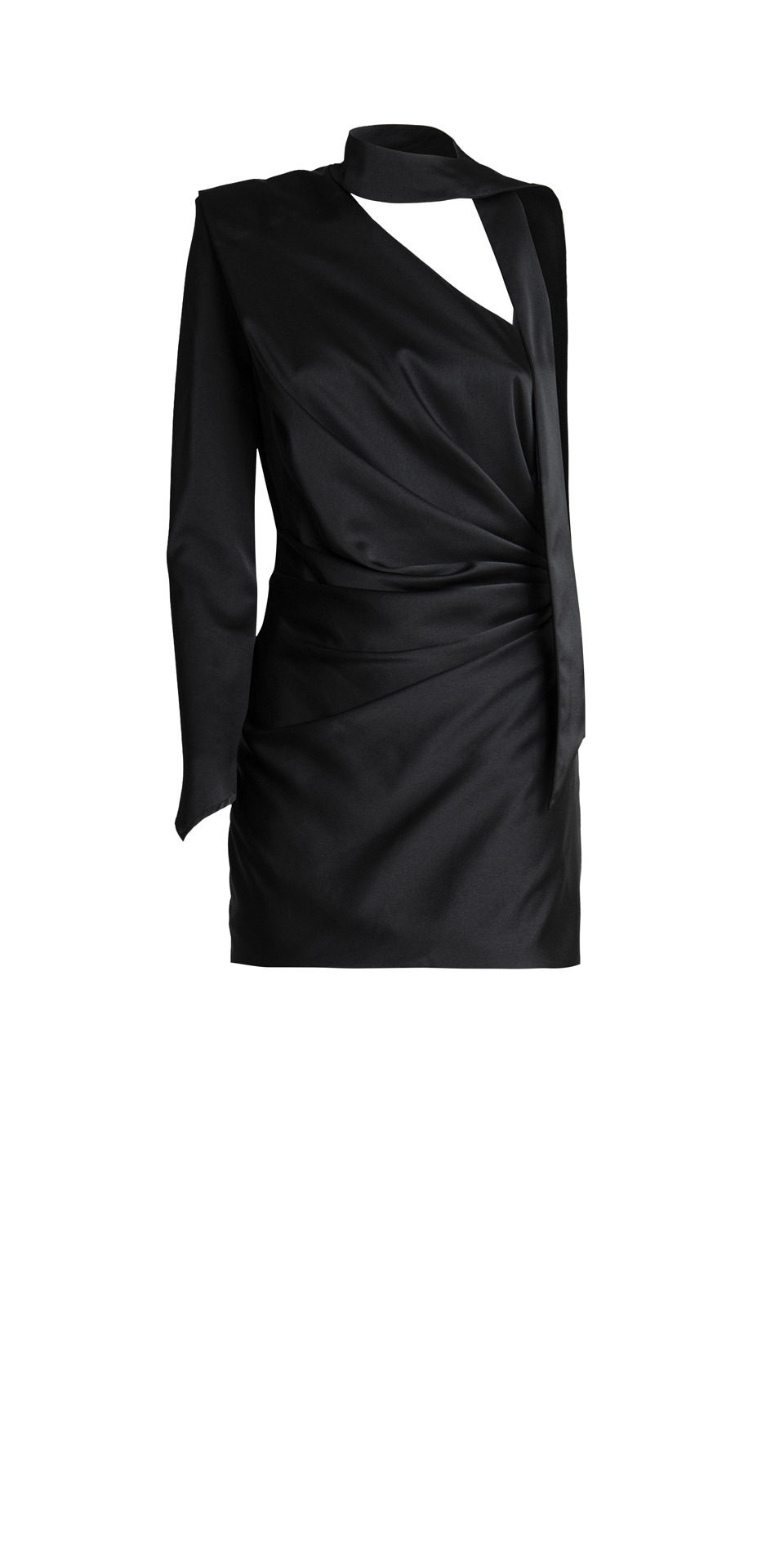 FW21.22 – THE MEGAN DRESS SILK BLACK