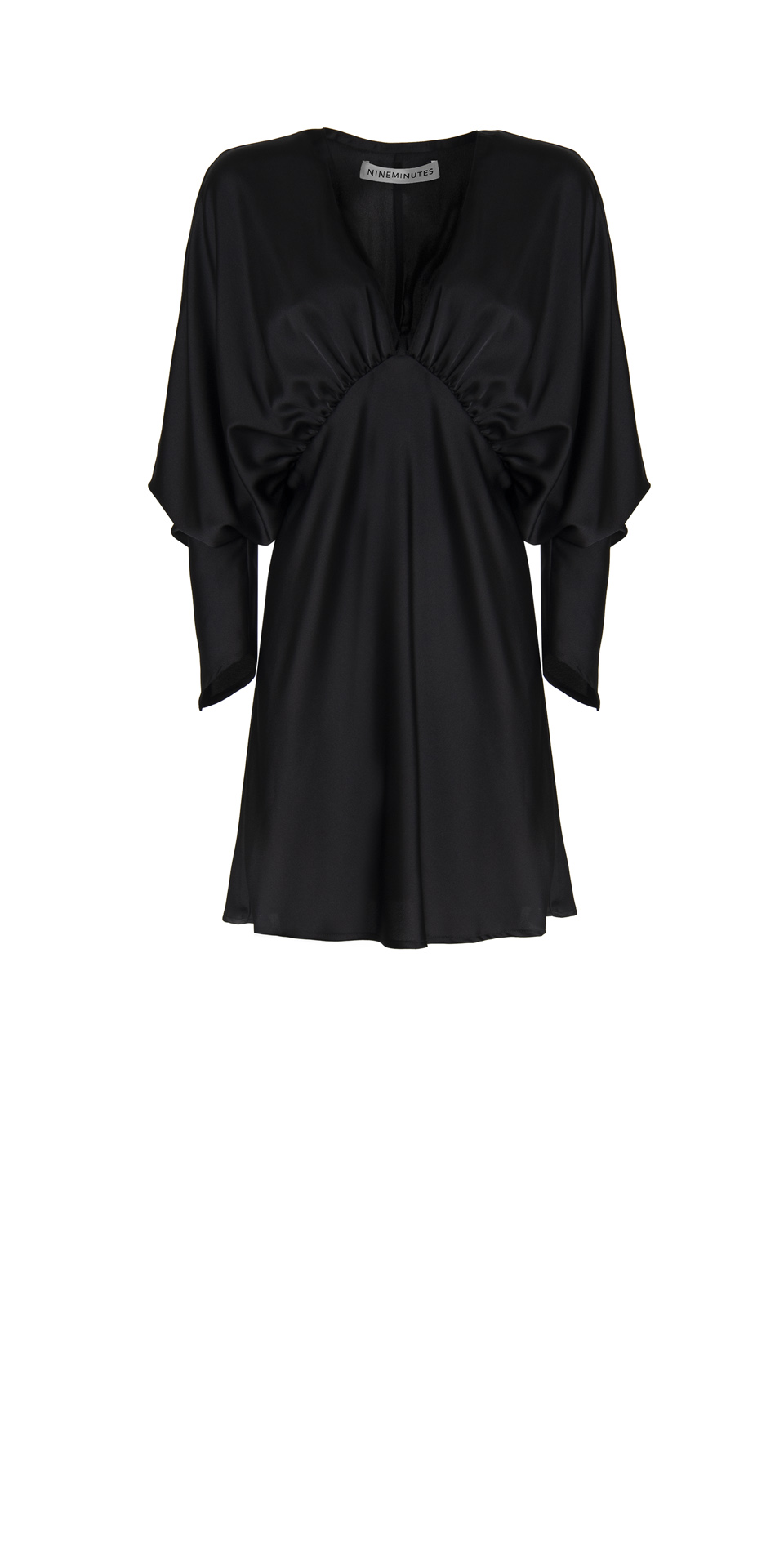 THE KIMO SHORT DRESS BLACK