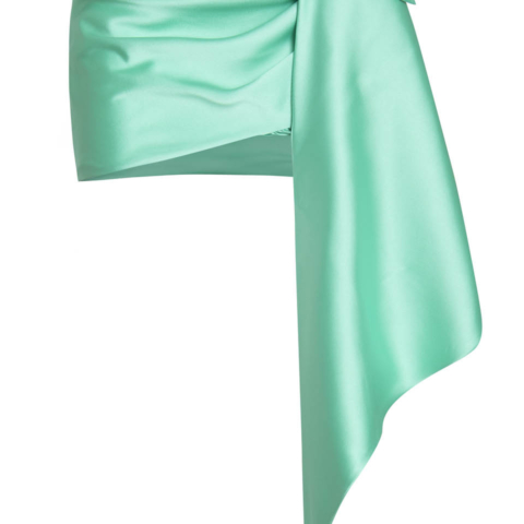 SS21-THE CURLING SKIRT MINT